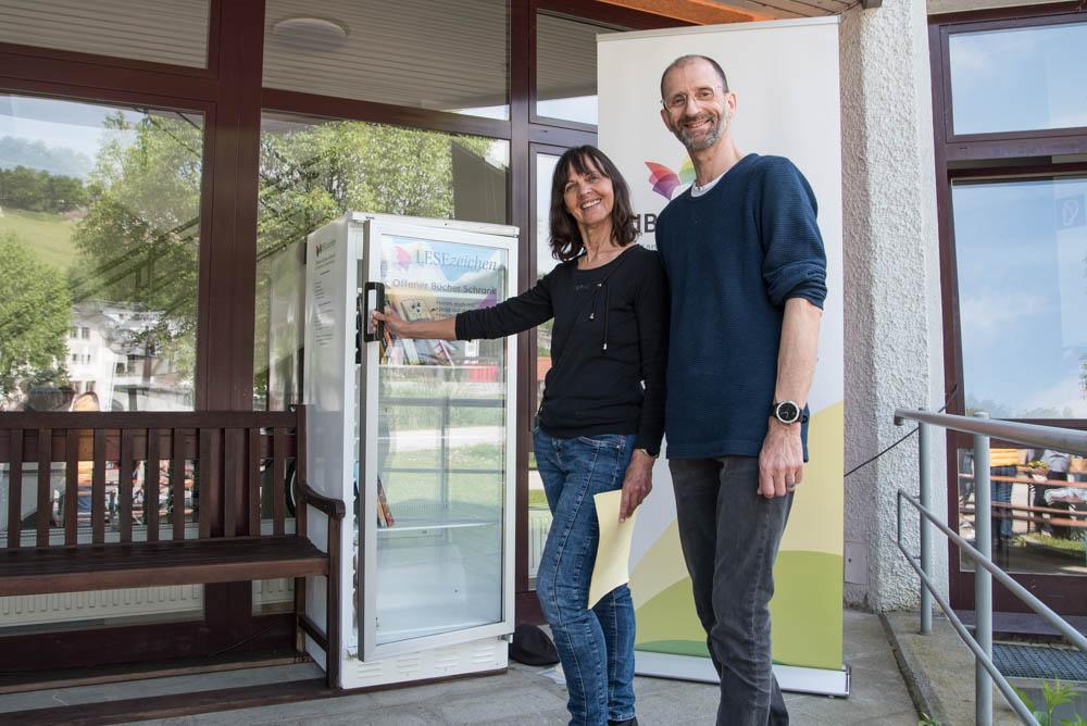 Gerhard Hofstätter und Eva Maria Ginal - Lesekühlschrank