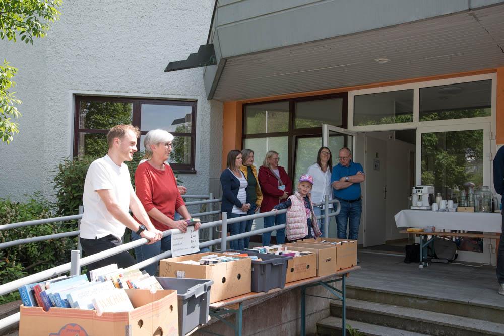 Eröffnungsfest Lesekühlschrank 4.Mai